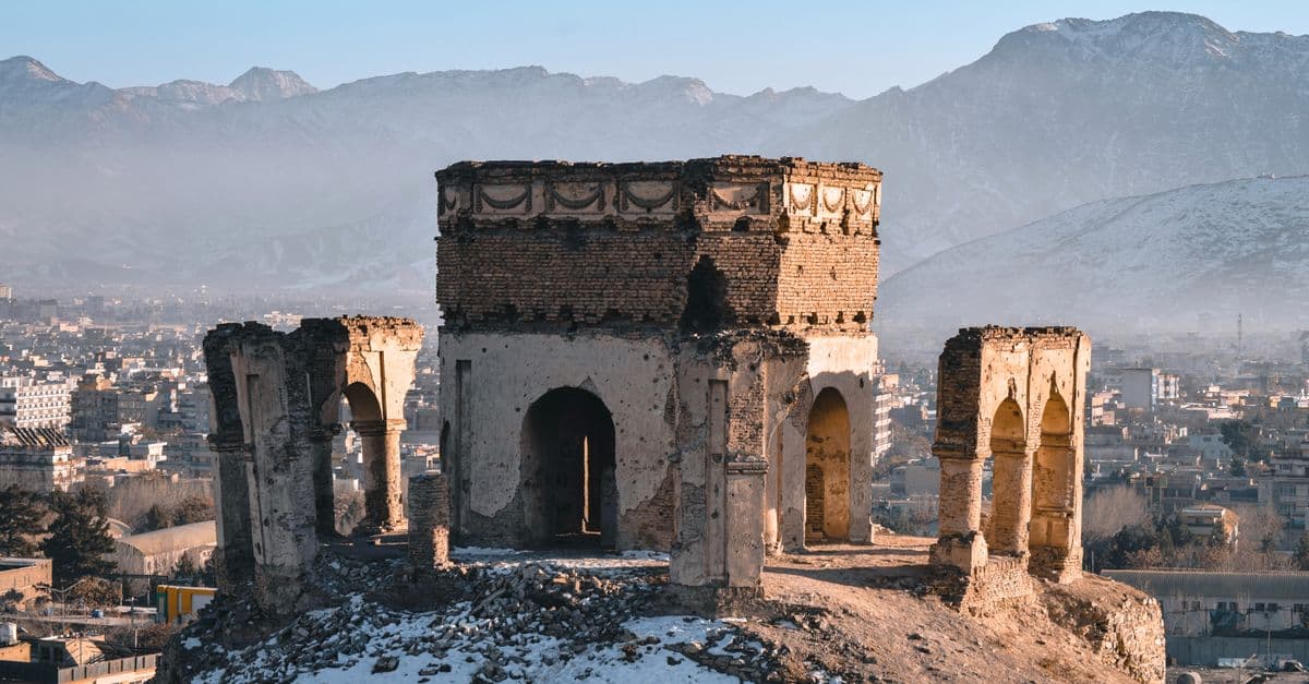 A scenic view of Afghanistan