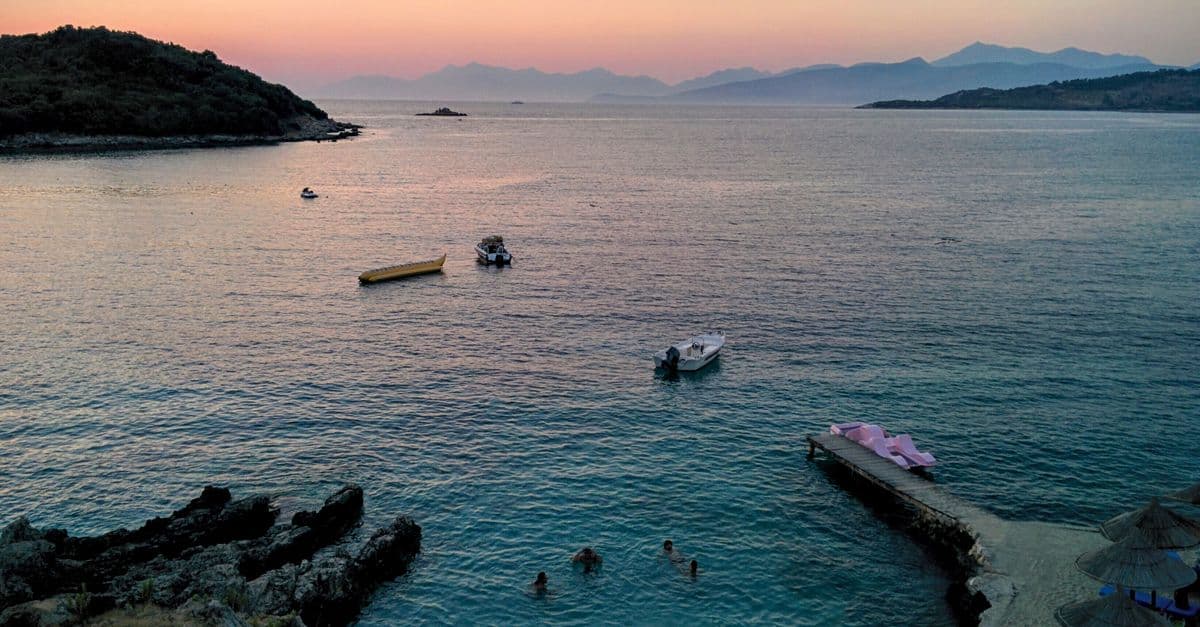 the Albanian Riviera, Albania