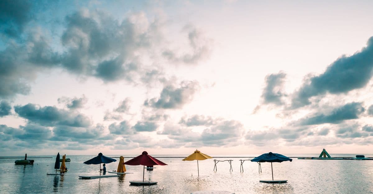 the Belize coast, Belize