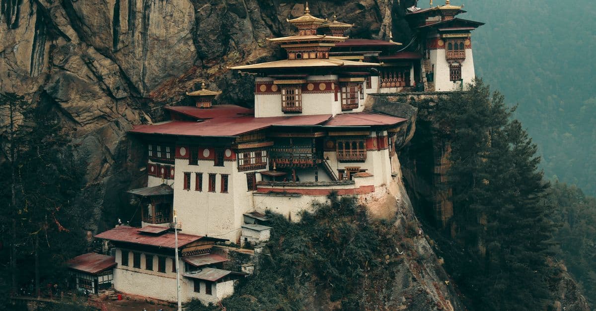 the Tiger Nest monastery, Bhutan