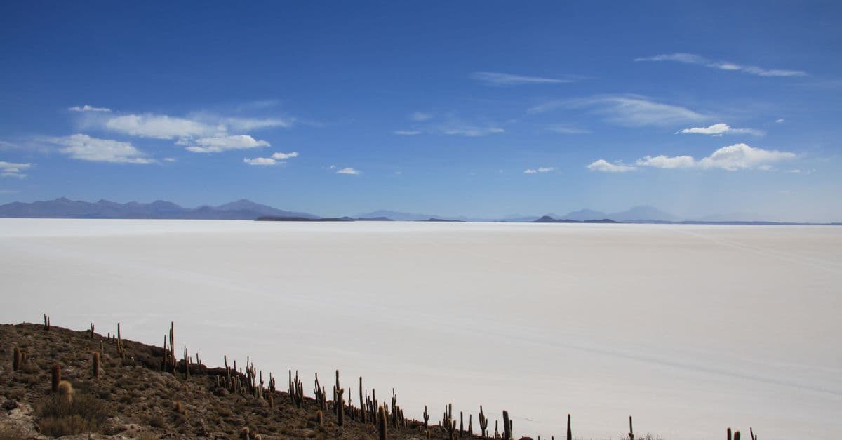 the Uyuni Salt Flats, Bolivia