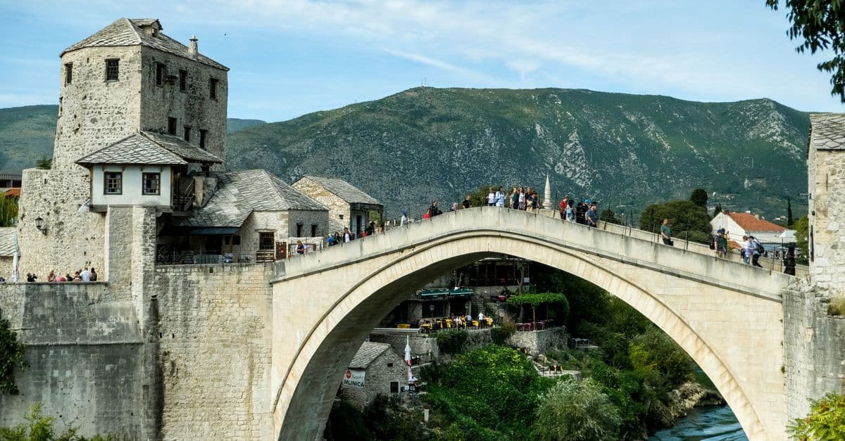 Stari Most in Mostar, Bosnia and Herzegovina