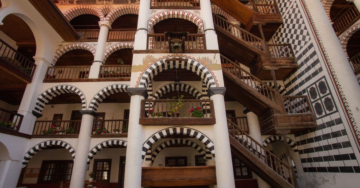the Rila Monastery, Bulgaria