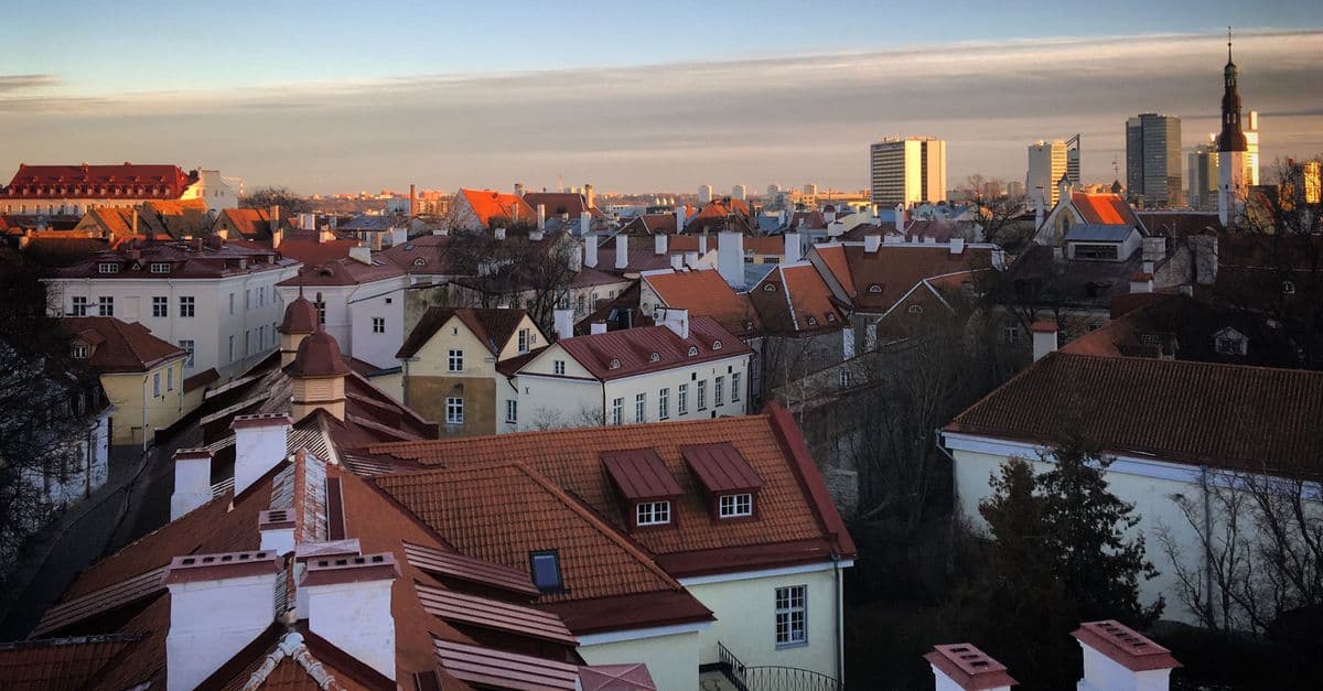 Tallinn old town, Estonia