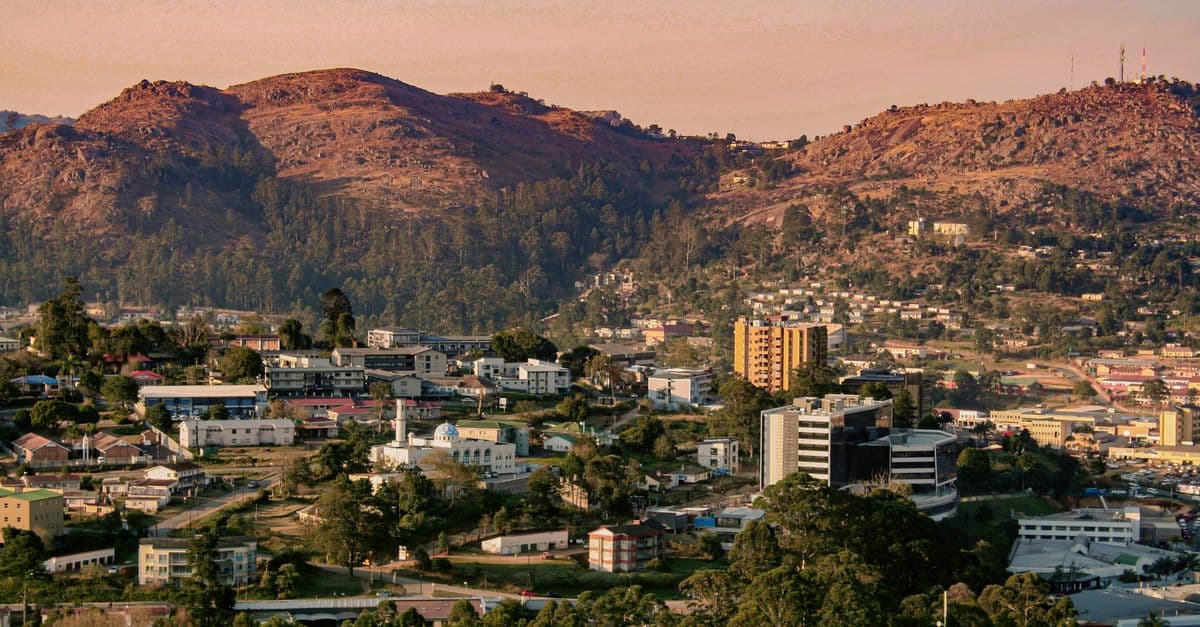 A scenic view of Eswatini