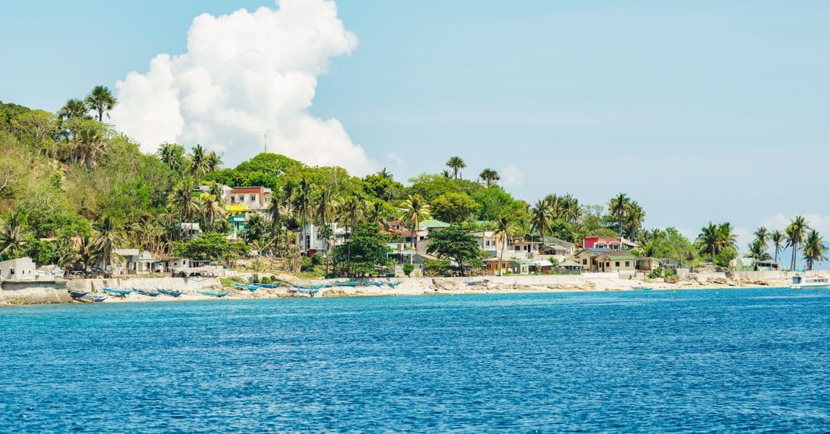 A scenic view of Haiti