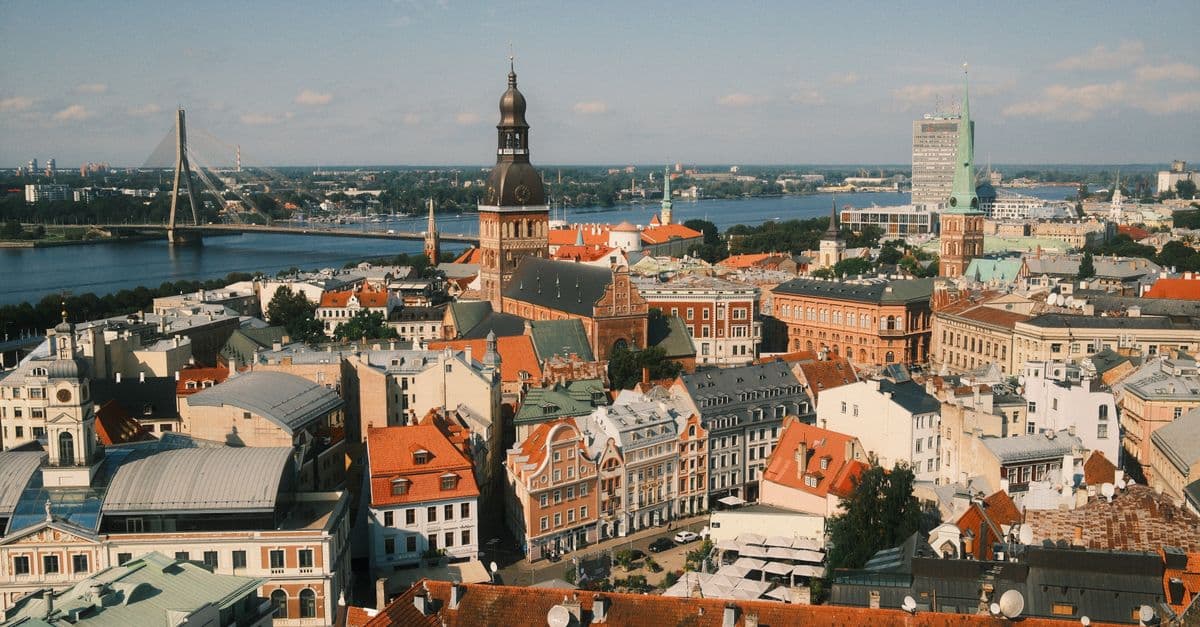 Riga old town, Latvia