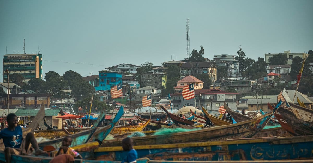 A scenic view of Liberia