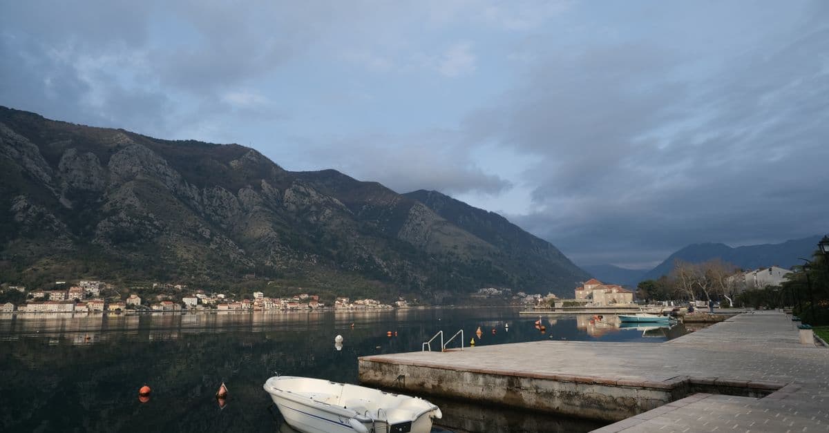 the Bay of Kotor, Montenegro