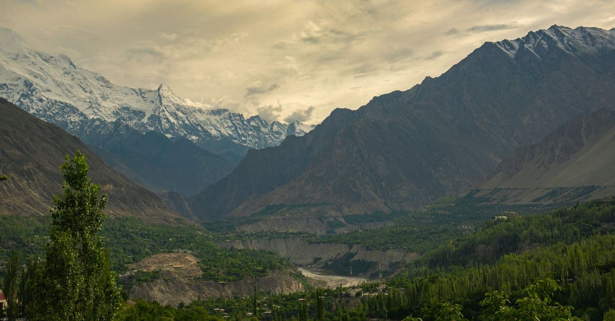 the Hunza Valley, Pakistan