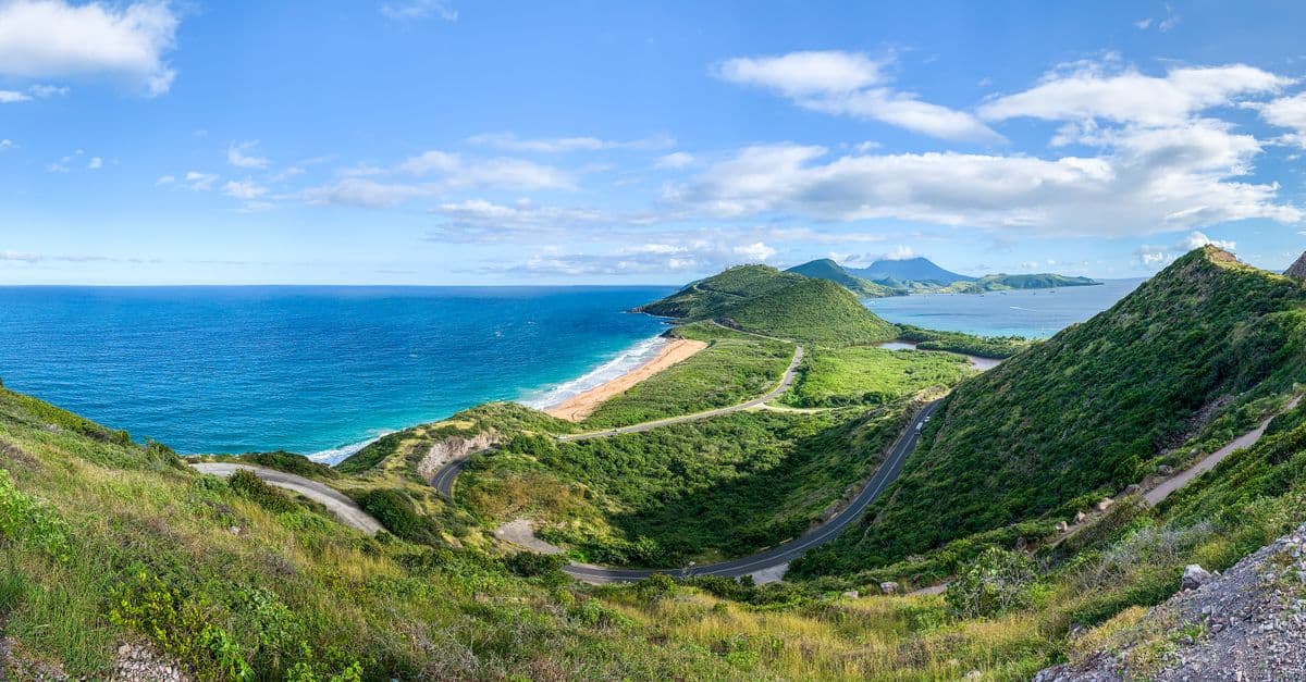 A scenic view of Saint Kitts and Nevis