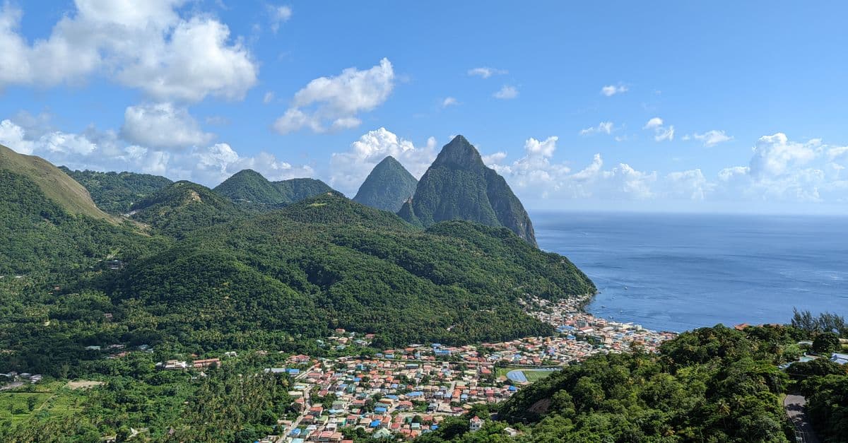 the Pitons, Saint Lucia