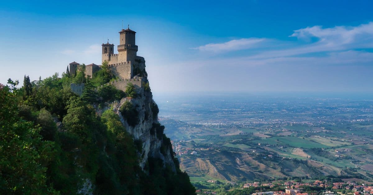 the towers of San Marino, San Marino