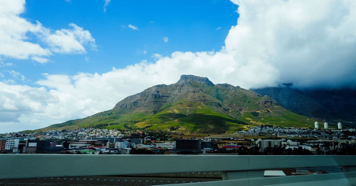 Cape Town and Table Mountain, South Africa