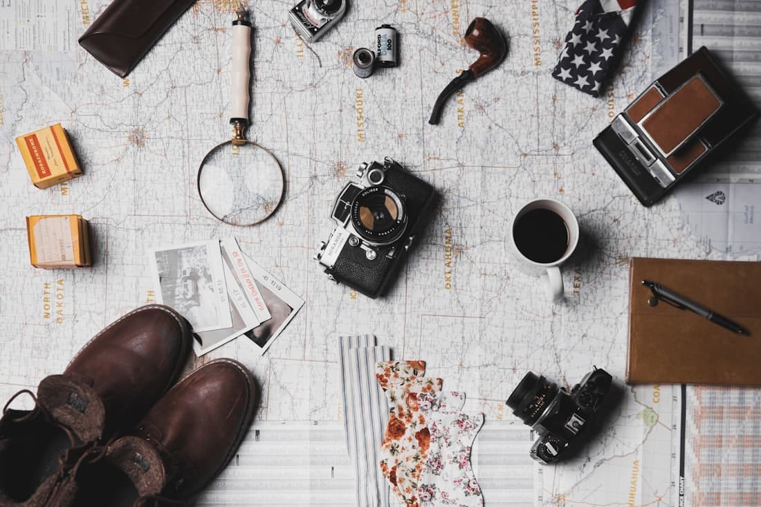 Travel gear from a Travel Pack