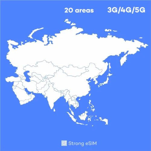 Asia-20 20GB 90 Days