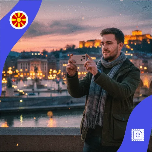 north macedonia esim