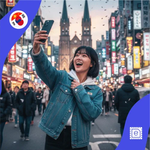 China mainland & Japan & South Korea esim