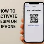 how to activate esim on iphone