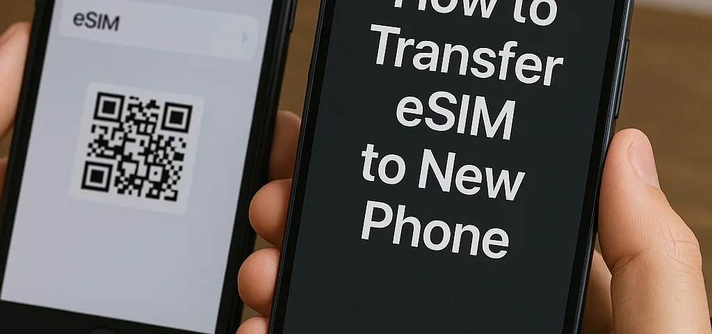 how to transfer esim to new phone