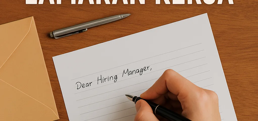 contoh surat lamaran kerja