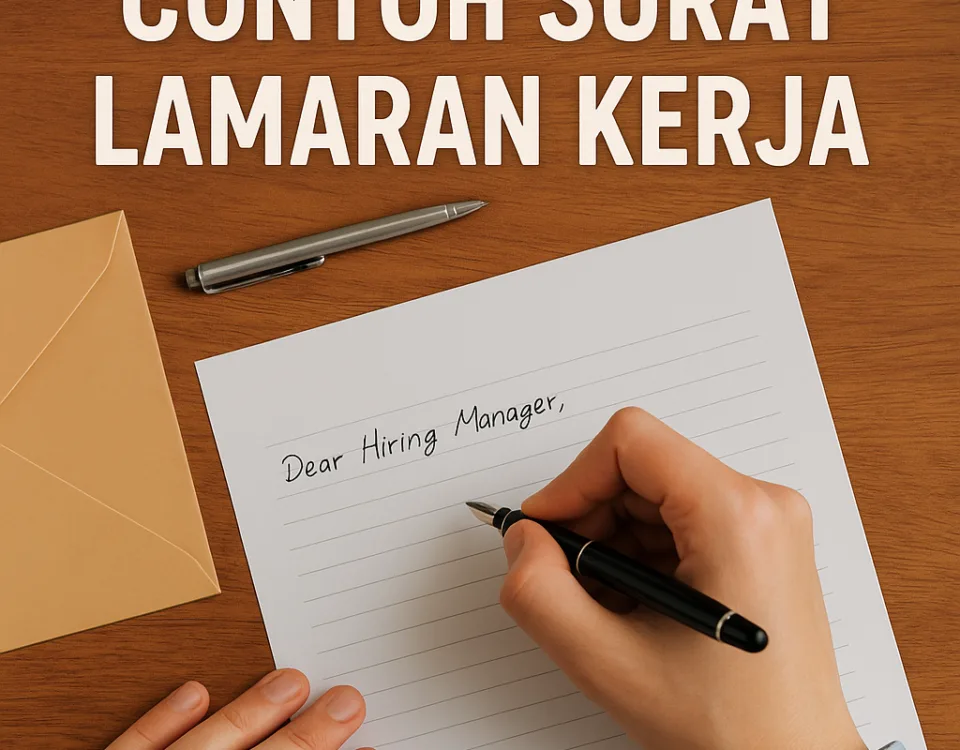 contoh surat lamaran kerja