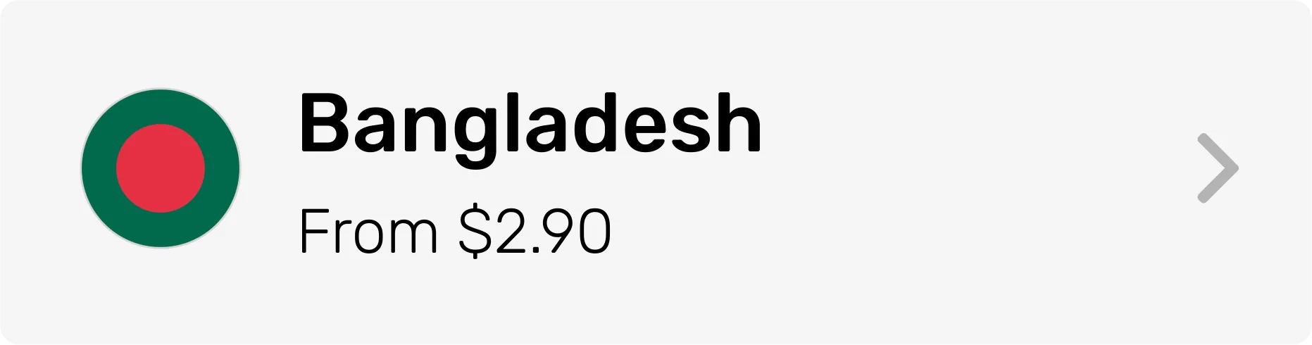 Bangladesh eSIM Category