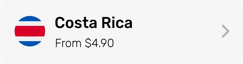 Costa Rica eSIM Category