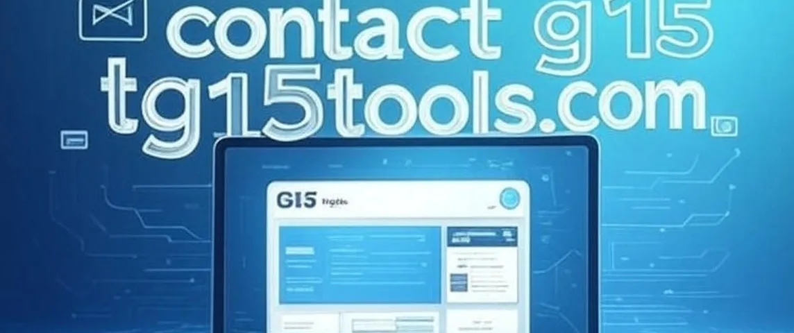 g15tools com contact
