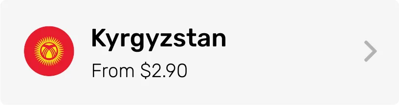 Kyrgyzstan eSIM Category