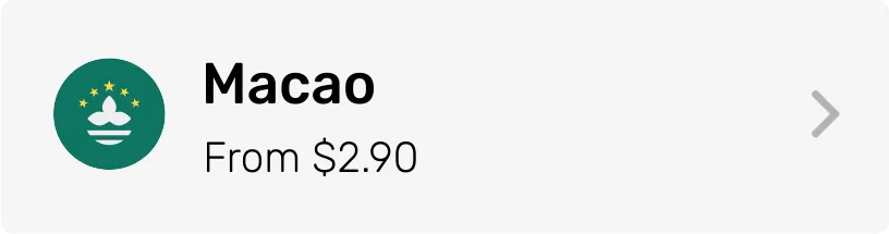 Macao eSIM Category