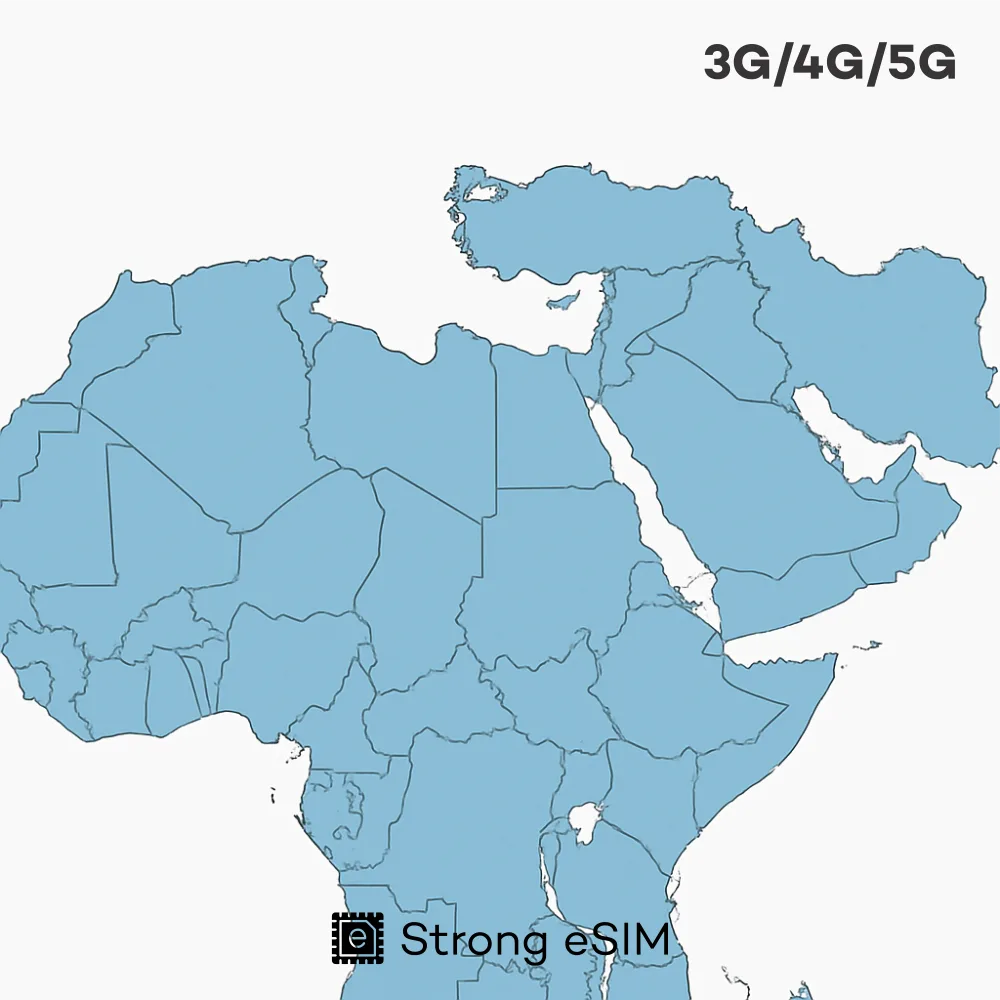 Middle East & North Africa eSIM