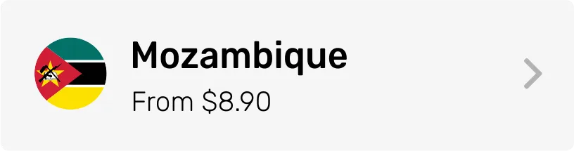 Mozambique eSIM Category