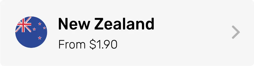 New Zealand eSIM Category