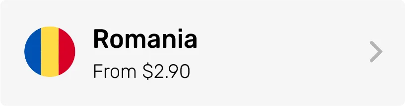 Romania eSIM Category