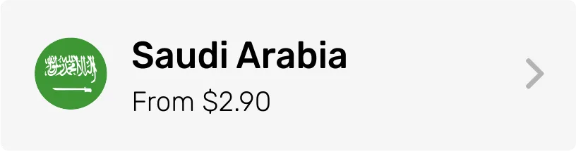 Saudi Arabia eSIM Category