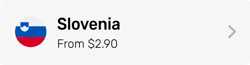 Slovenia eSIM Category