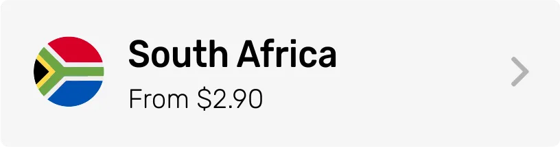 South Africa eSIM Category