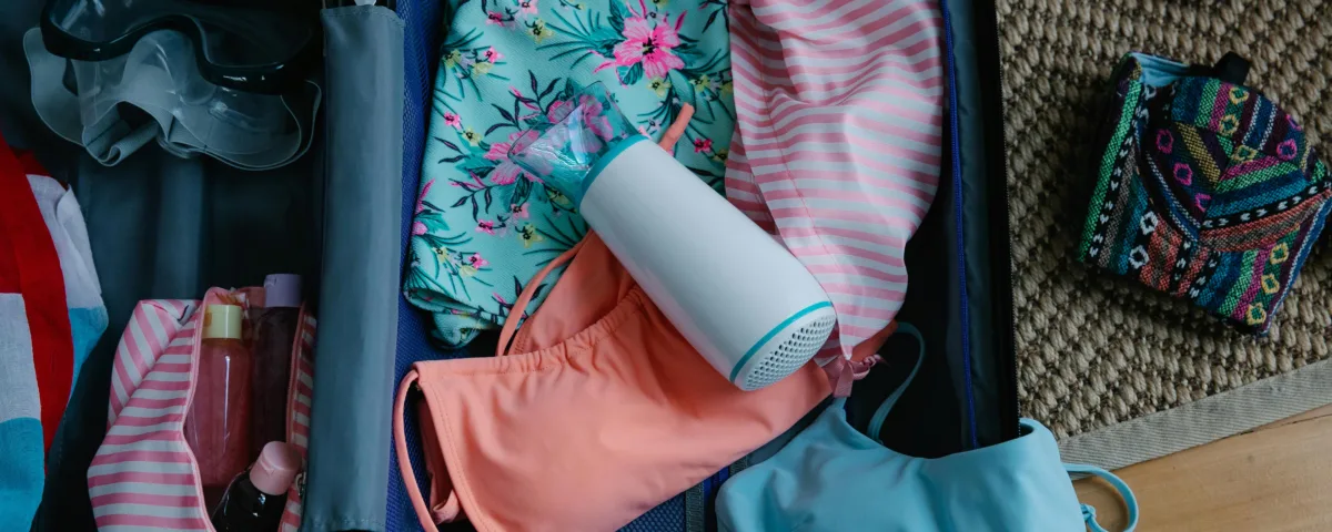 Best packing cubes for carry-on neatly packed in suitcase