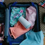 Best packing cubes for carry-on neatly packed in suitcase