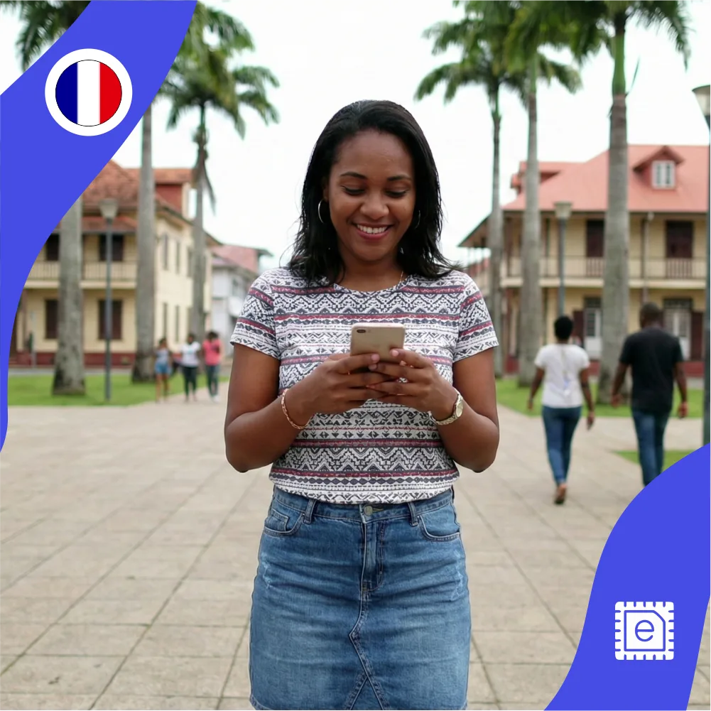 french guiana esim