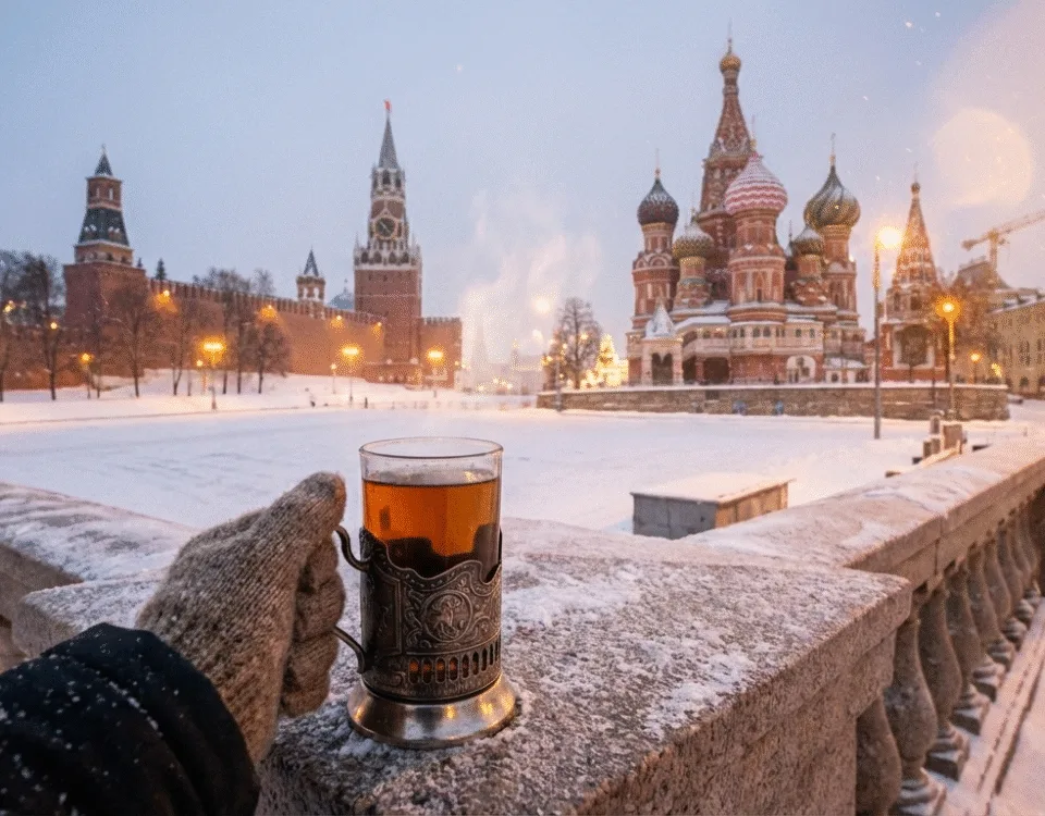 Moscow in the winter